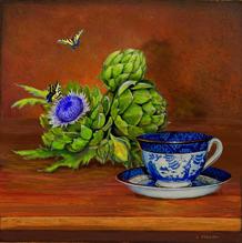 Blue Willow Teacup Series Still Life